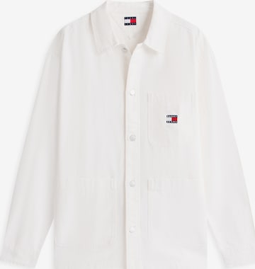 Tommy Jeans Демисезонная куртка 'ESSENTIAL' в Белый: спереди