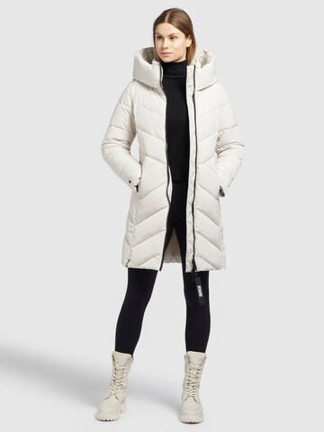 Cappotto invernale 'Darka' di khujo in bianco