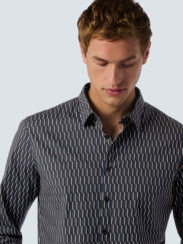 No Excess Regular fit Business shirt in Black