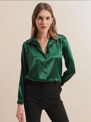 Bigdart - Blusa em verde: frente