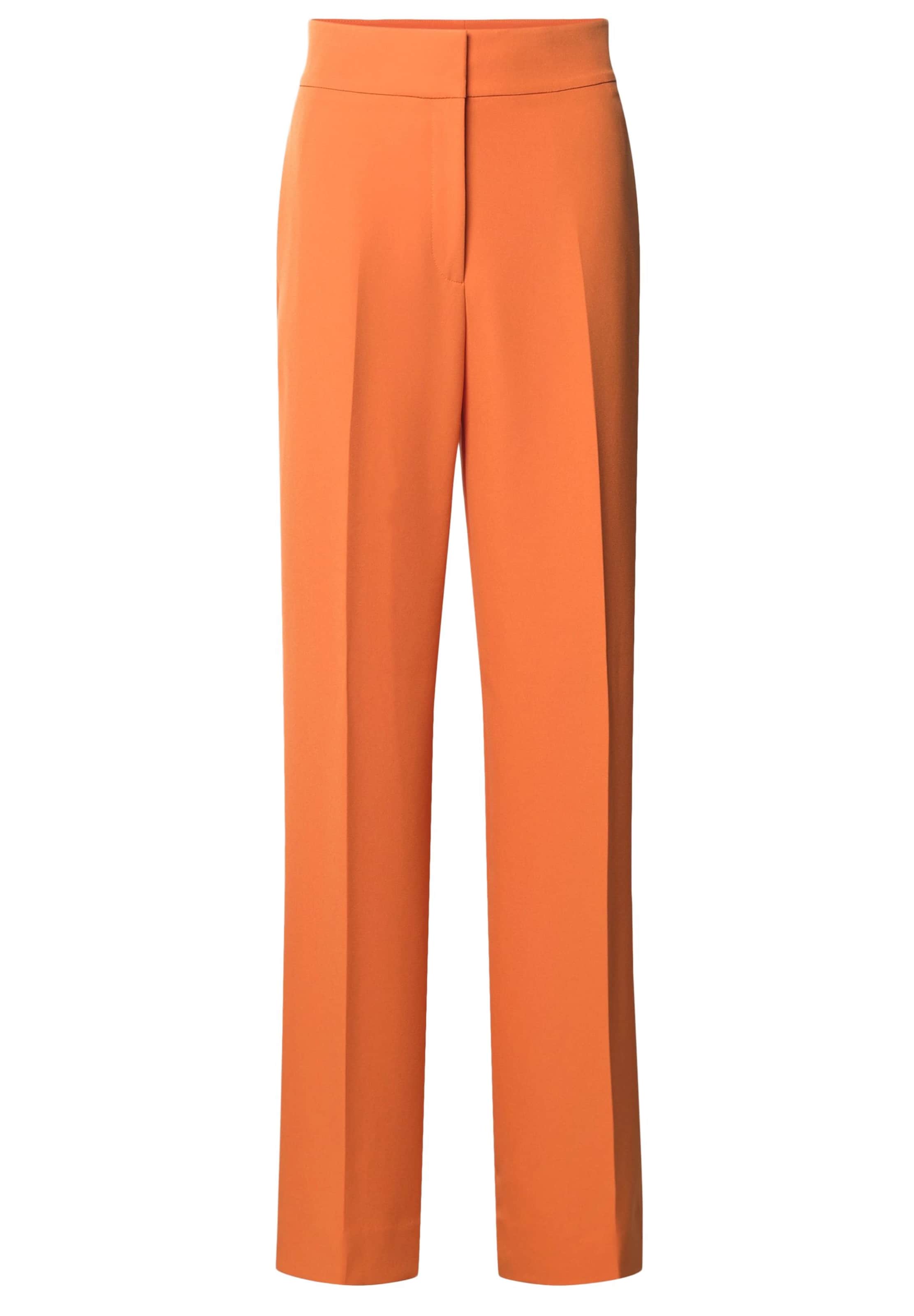 HUGO Regular Hose ' Himia ' in Orange: Vorderseite