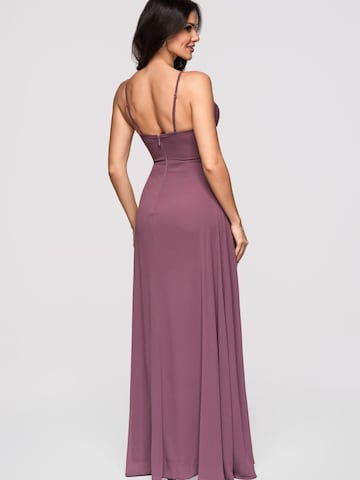 Ombre Abendkleid‌ in Lila