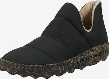 Asportuguesas Slippers in Black: front
