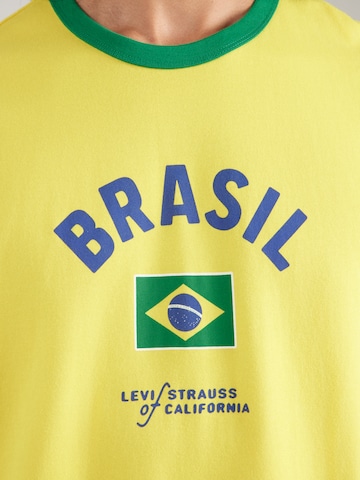 LEVI'S ® Tričko 'X WC RINGER' - Žltá