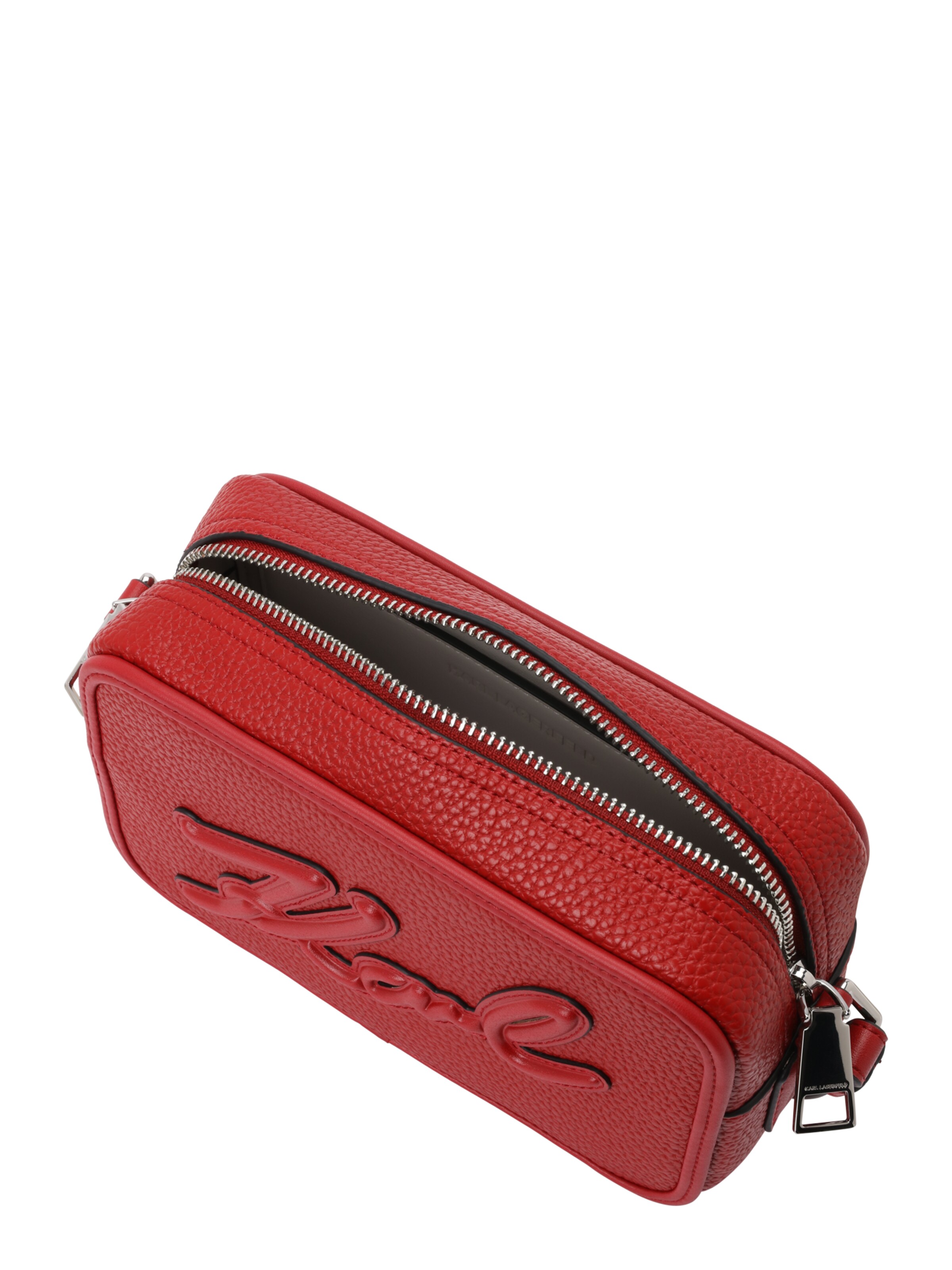 Karl Lagerfeld Crossbody bag 'Skuare' in Red