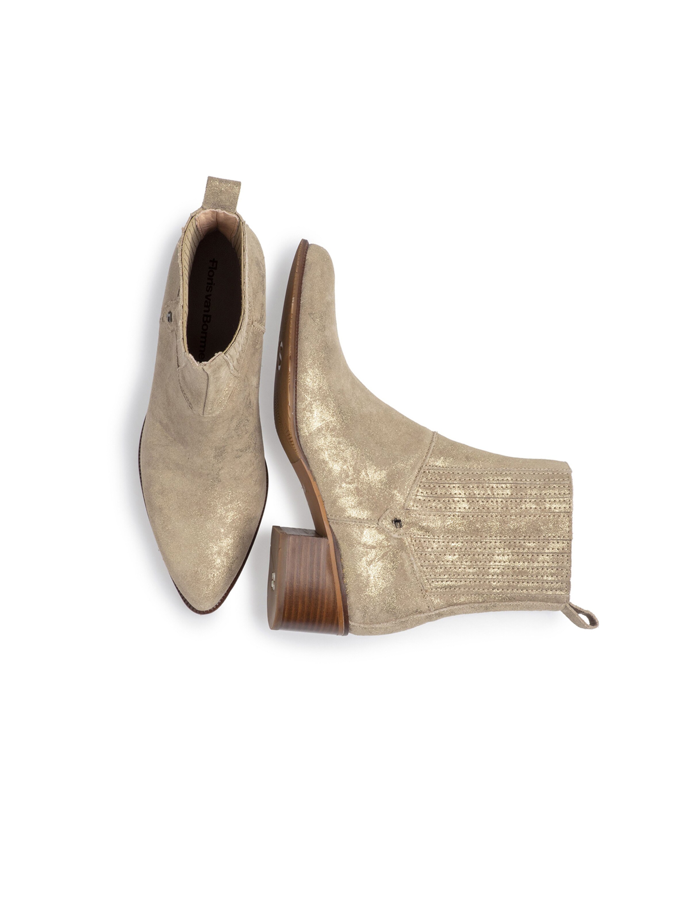 Floris van Bommel Stiefelette 'Evi 01' in Gold