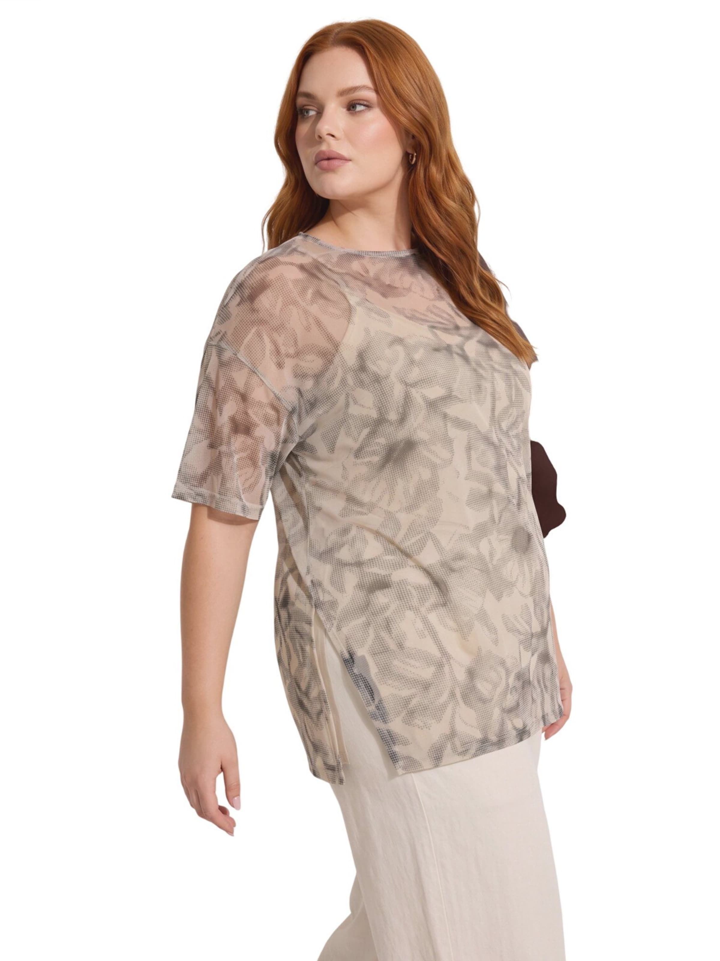 Shape Of You Bluse‌‌‌ in Beige