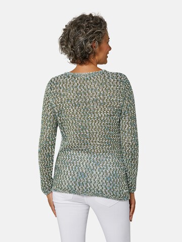 Goldner Pullover in Mischfarben