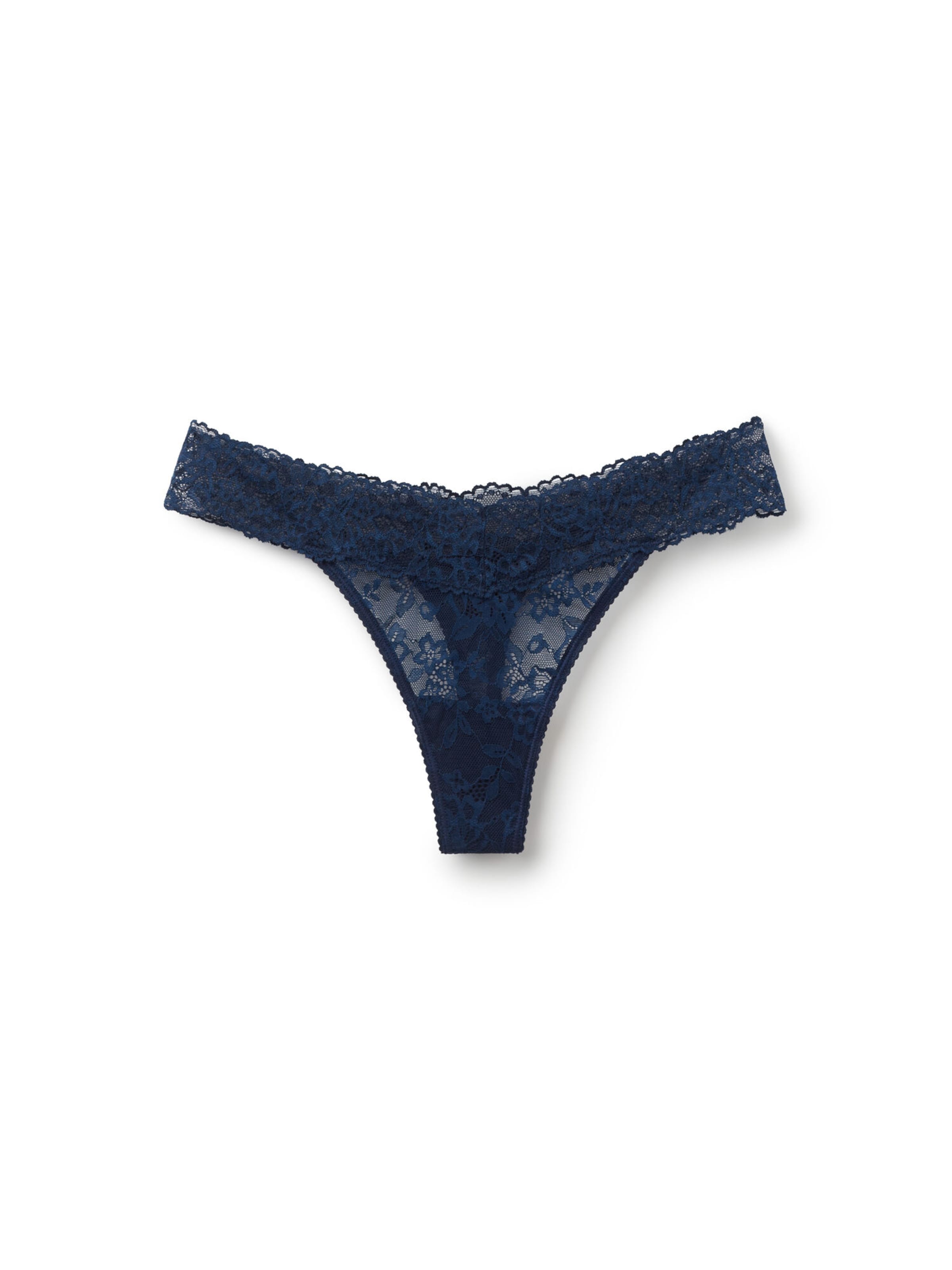 Tezenis Thong in Blue: front