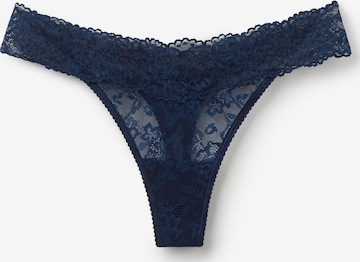 Tezenis Thong in Blue: front