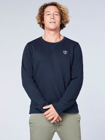 CHIEMSEE Regular Fit Sweatshirt in Blau: Vorderseite