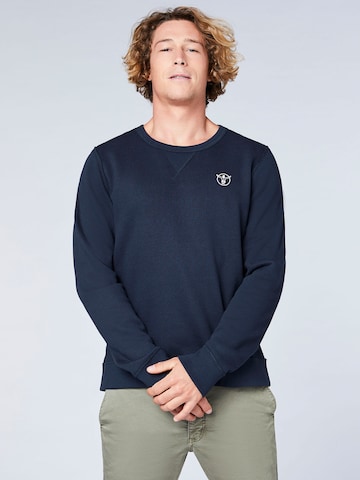 CHIEMSEE Regular Fit Sweatshirt in Blau: predná strana