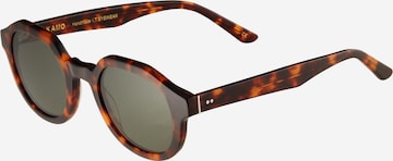 KAMO Solglasögon 'Palermo' i brun: framsida