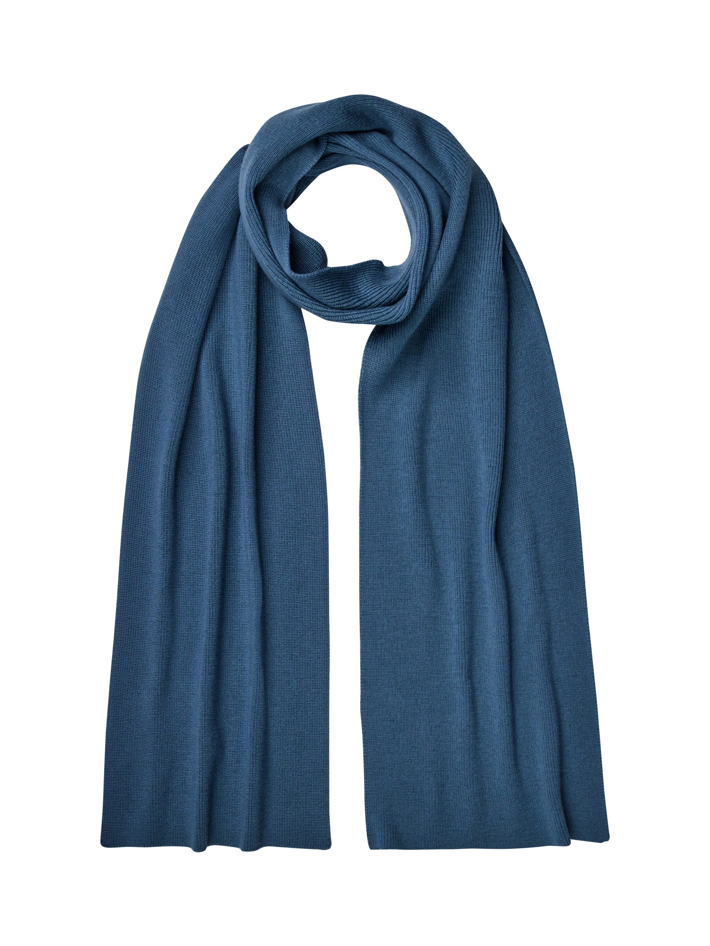 FALKE Scarf in Blue: front