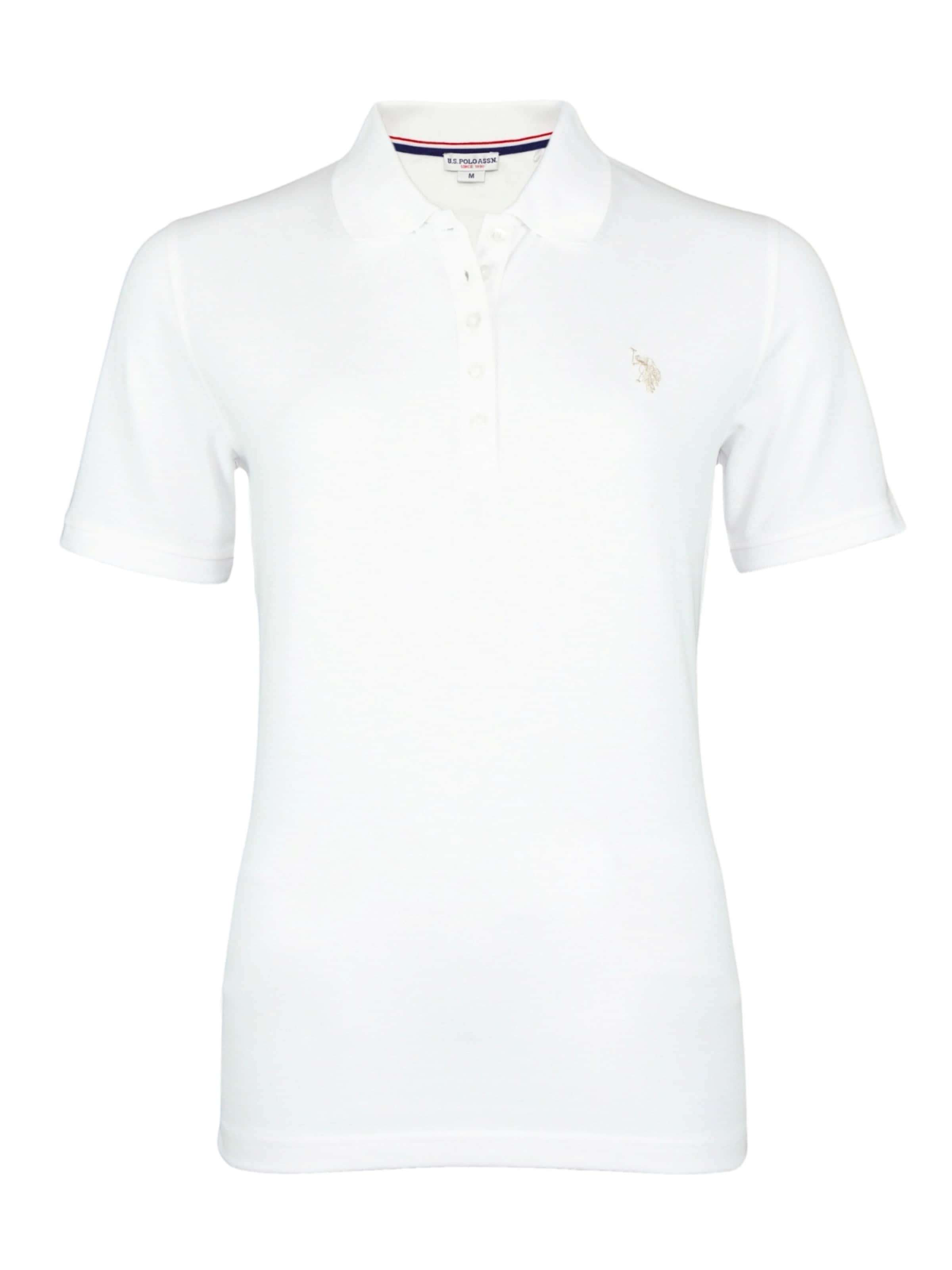 Maglietta di U.S. POLO ASSN. in bianco: frontale