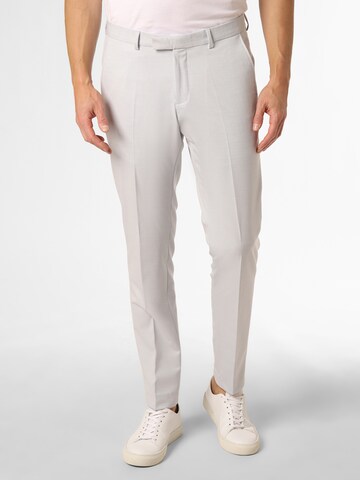Regular Pantalon chino 'California' Finshley & Harding en beige : devant