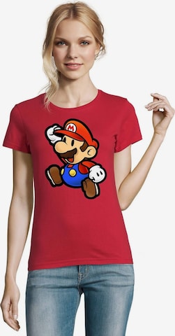 Blondie & Brownie Shirt 'Mario' in Red: front