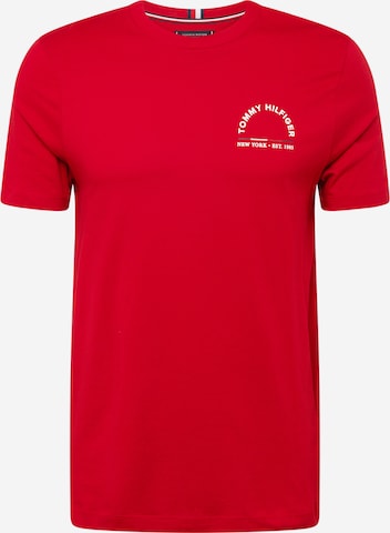 TOMMY HILFIGER - Camiseta en rojo: frente