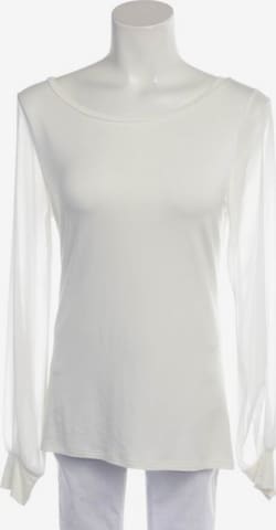 Lauren Ralph Lauren Shirt langarm M in Weiß: predná strana