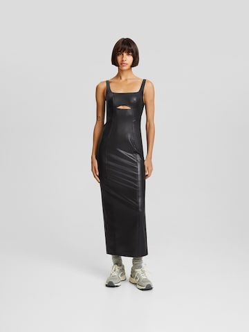 Bershka Kleid in Schwarz