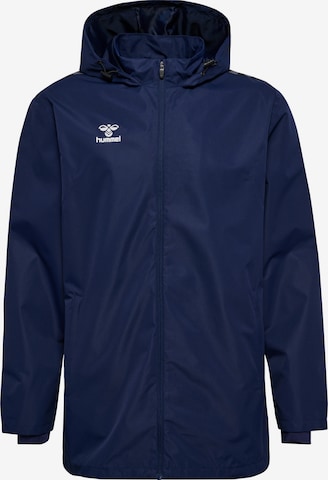 Veste de sport Hummel en bleu : devant
