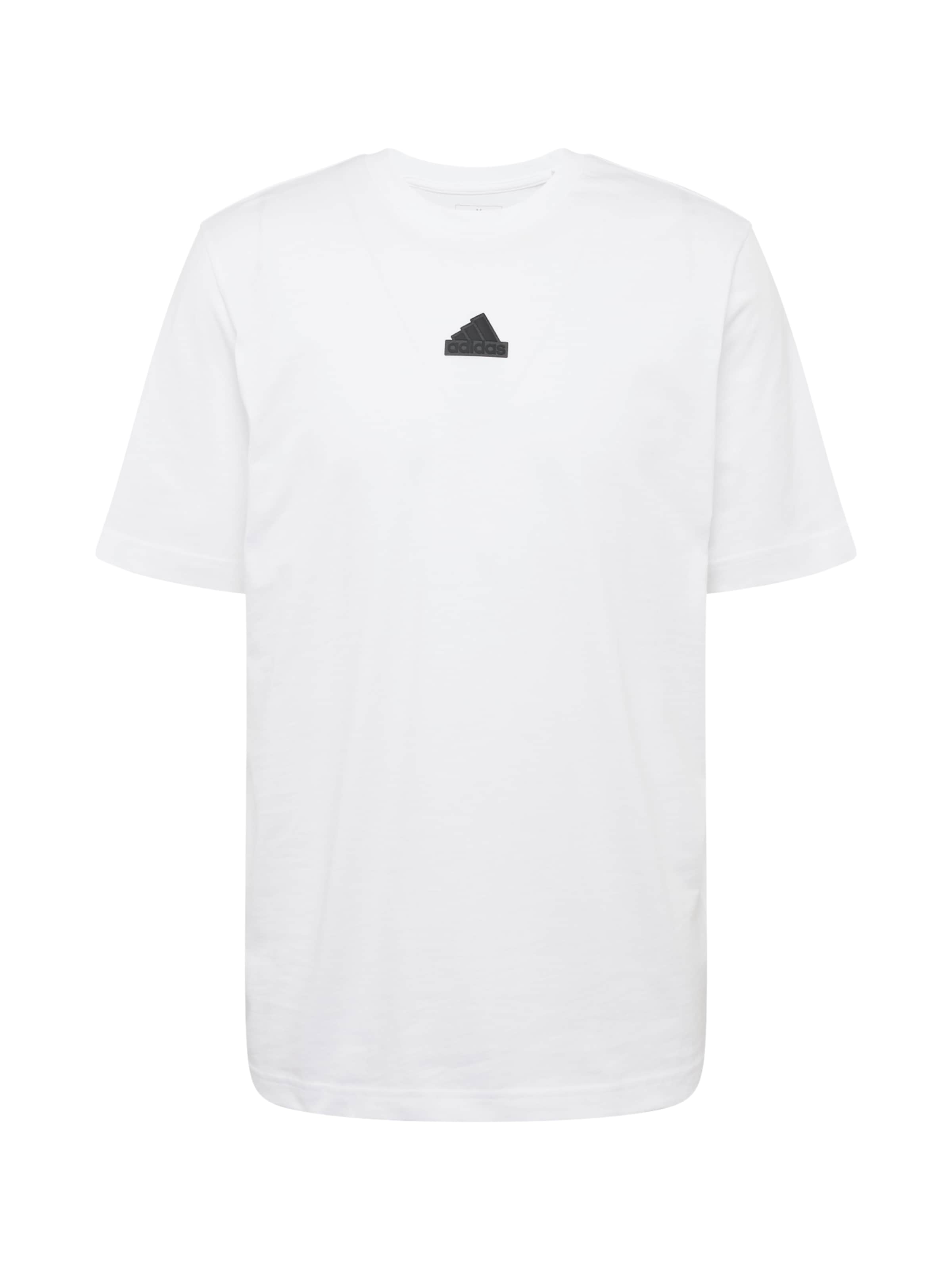 ADIDAS SPORTSWEAR Performance Shirt 'Fractal' in White: front