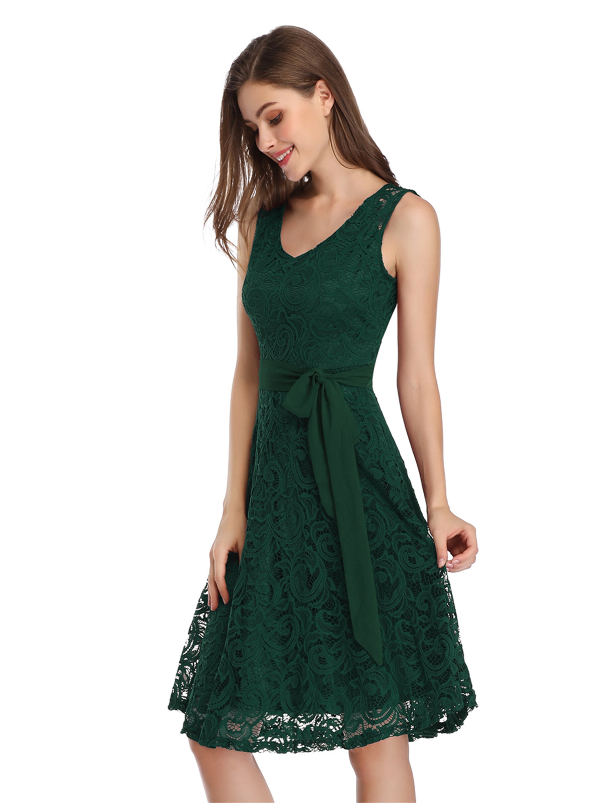 Yesfashion Kleid‌‌‌ in Grün