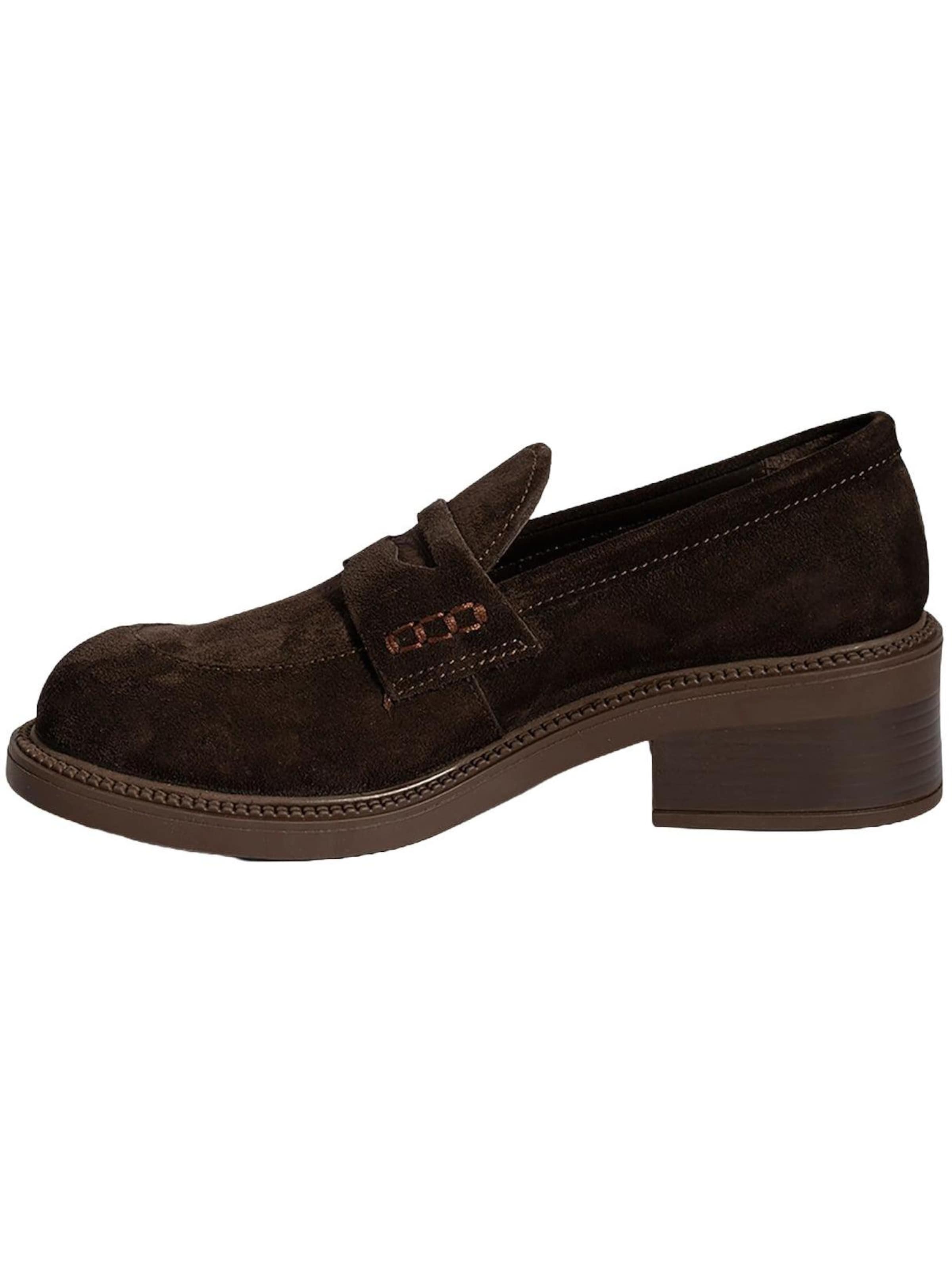 Desa Mokassin 'Slip-On-Schuhe'‌‌‌‌‌‌‌‌‌ in Braun: Vorderseite