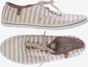 TOM TAILOR Sneakers & Trainers in 39 in Beige: front
