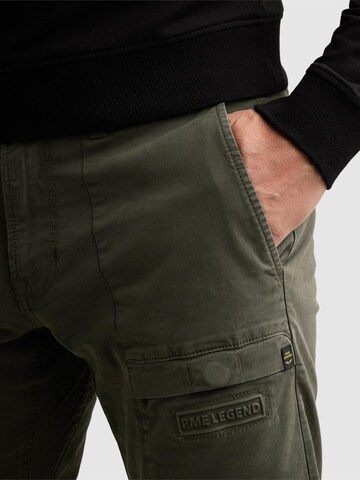 PME Legend - regular Pantalón 'Yetliner hybrid relaxed fit worker pants' en verde