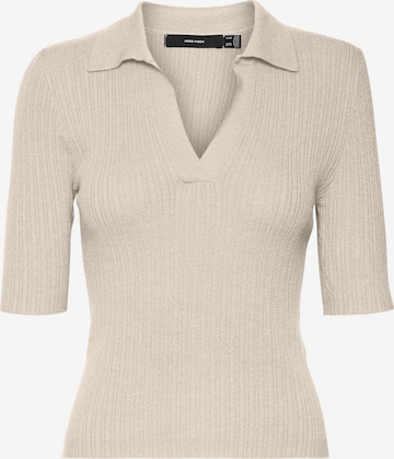 VERO MODA Trui 'HOLLY' in Beige: voorkant