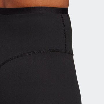 ADIDAS PERFORMANCE Skinny Sportshorts 'Sports Club High-Waist' in Schwarz