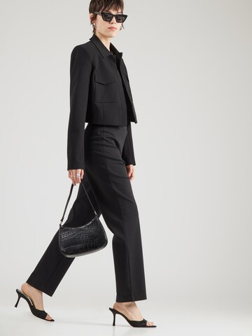 Calvin Klein regular Παντελόνι 'PONTE' σε μαύρο