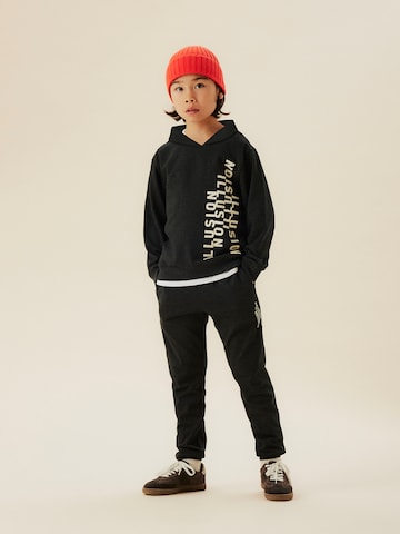 NAME IT Sweatshirt 'NKMOLAF' in Black: front