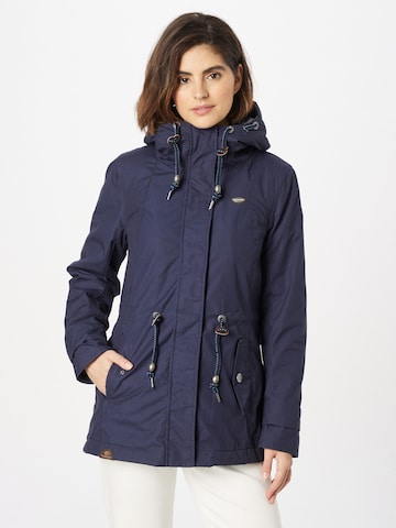 Ragwear Between-Season Jacket 'MONADIS' in Blue: front