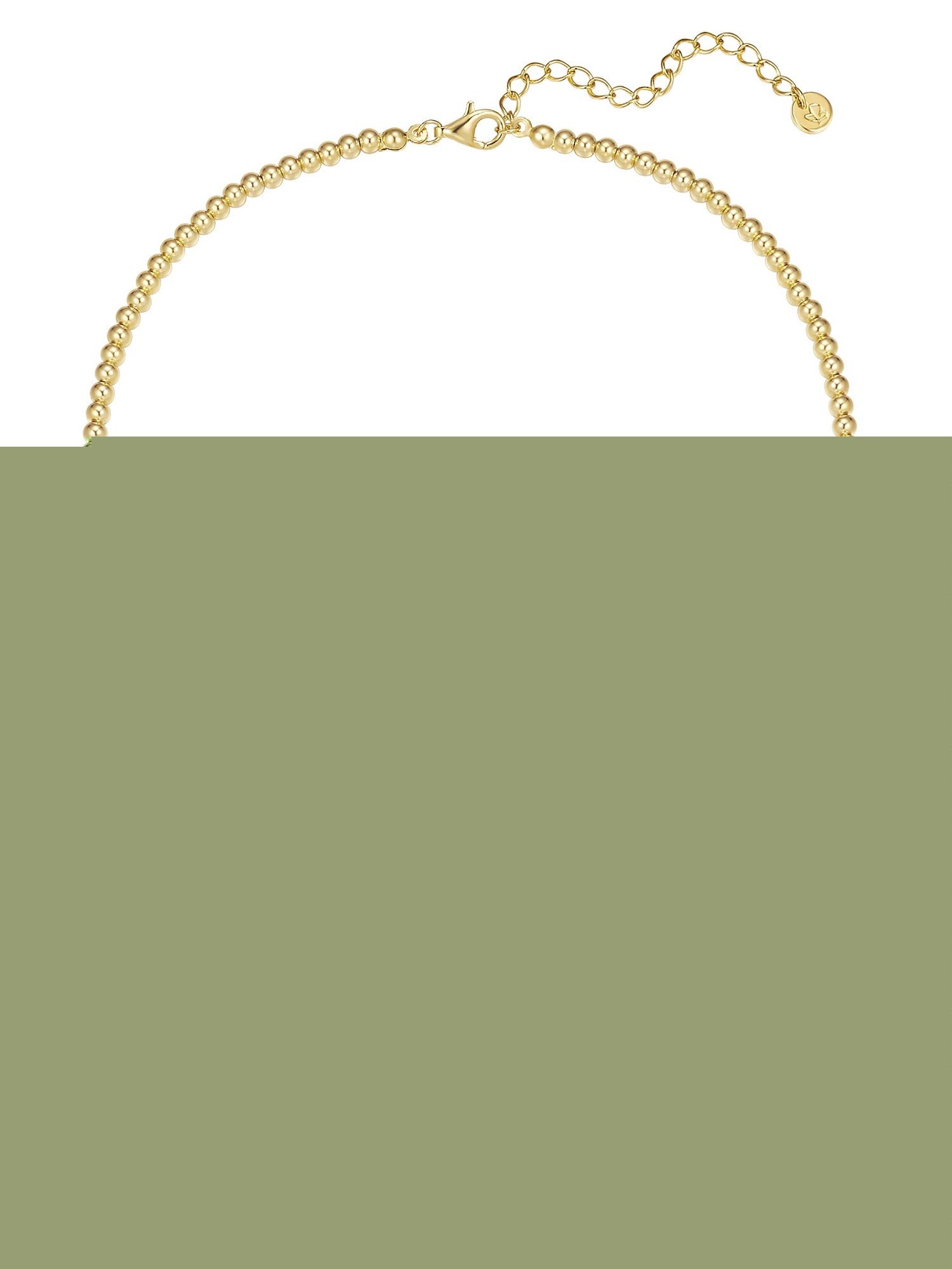 Collana di Glanzstücke München in oro: frontale