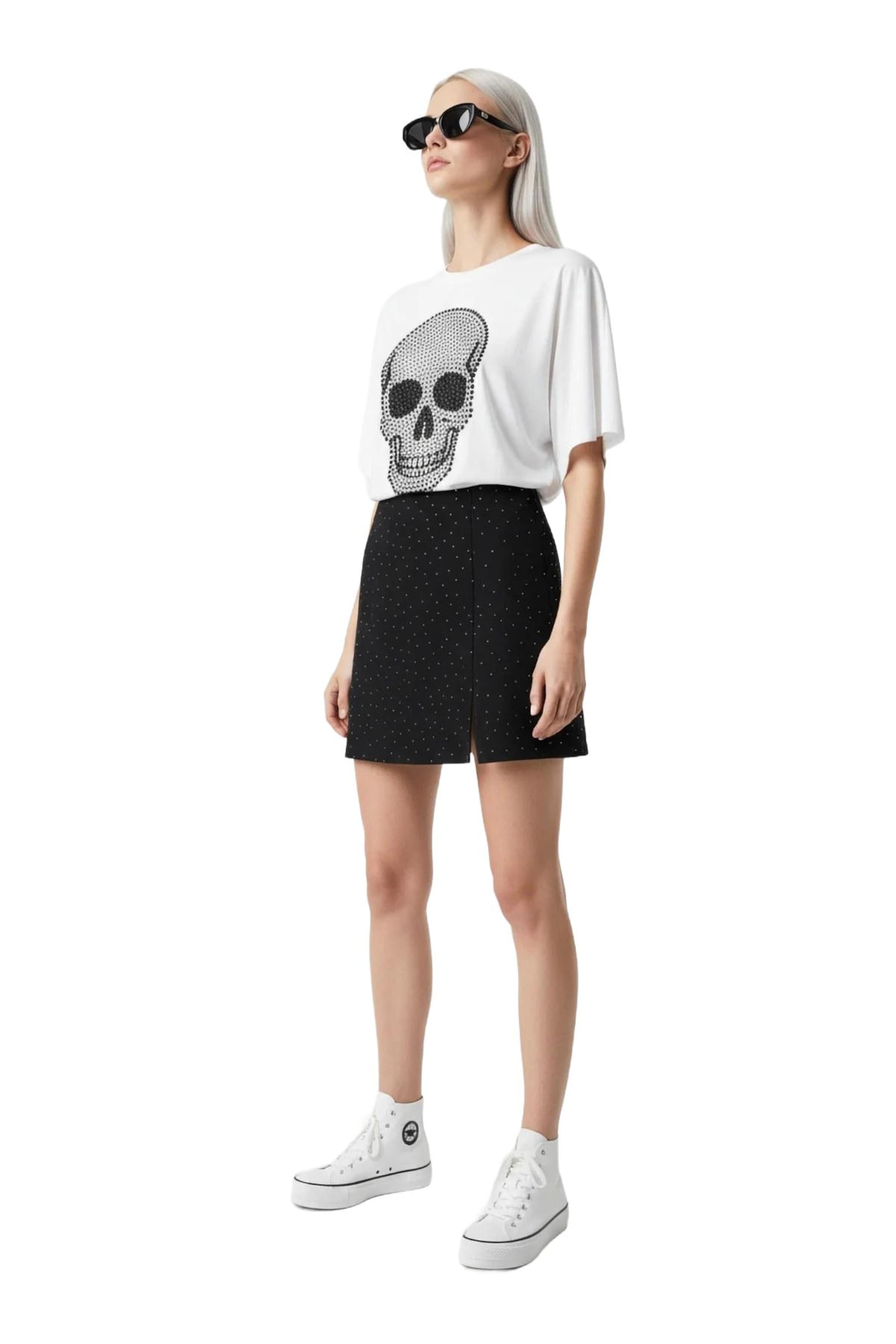 Alexa Dash Skirt in Black