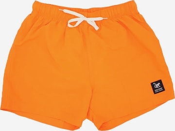 Surf Monkey - Bermudas en naranja: frente