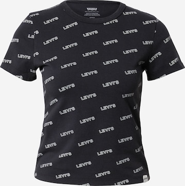 LEVI'S ® T-shirt 'Graphic Rickie Tee' i svart: framsida
