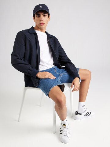 LEVI'S ® Regularen Kavbojke '445 Athletic Shorts' | modra barva