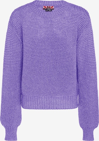 Pull-over myMo ROCKS en violet : devant
