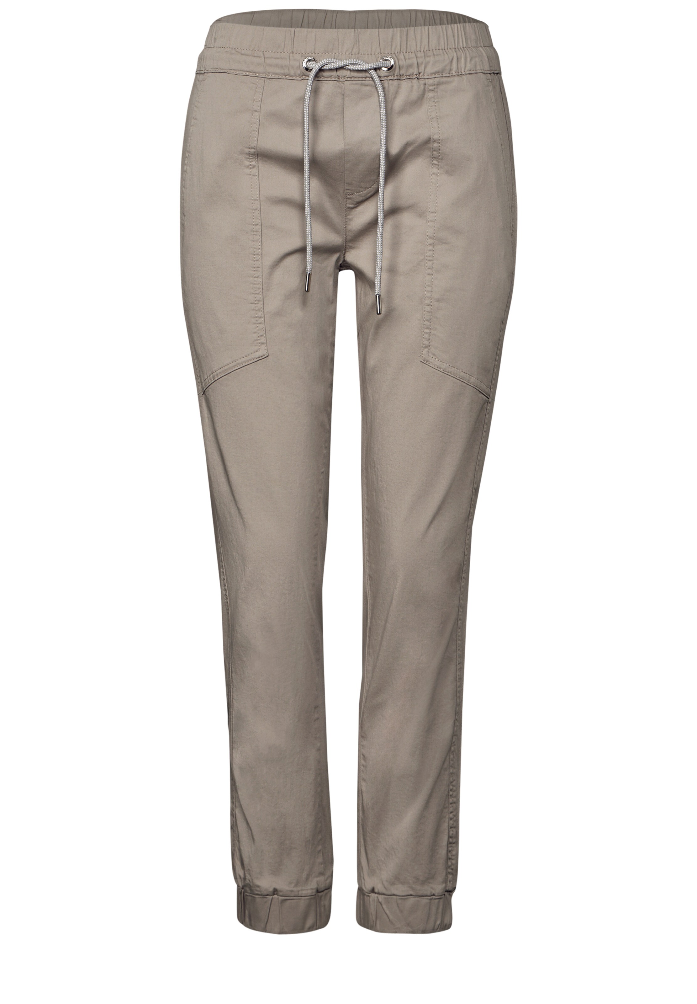 STREET ONE Hose in Grau: Vorderseite