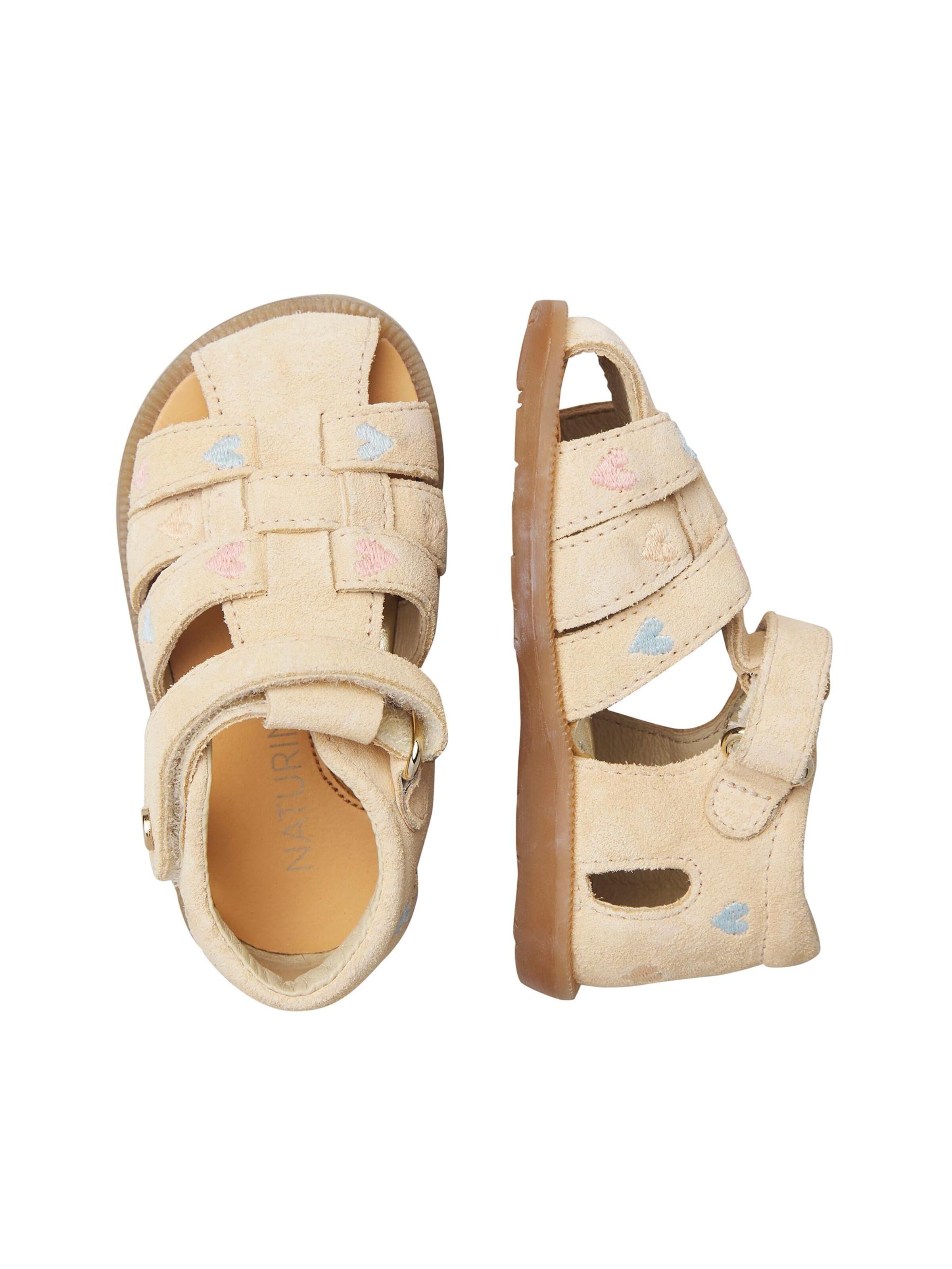 Sandales 'ZAFFIRO EMBR' NATURINO en blanc