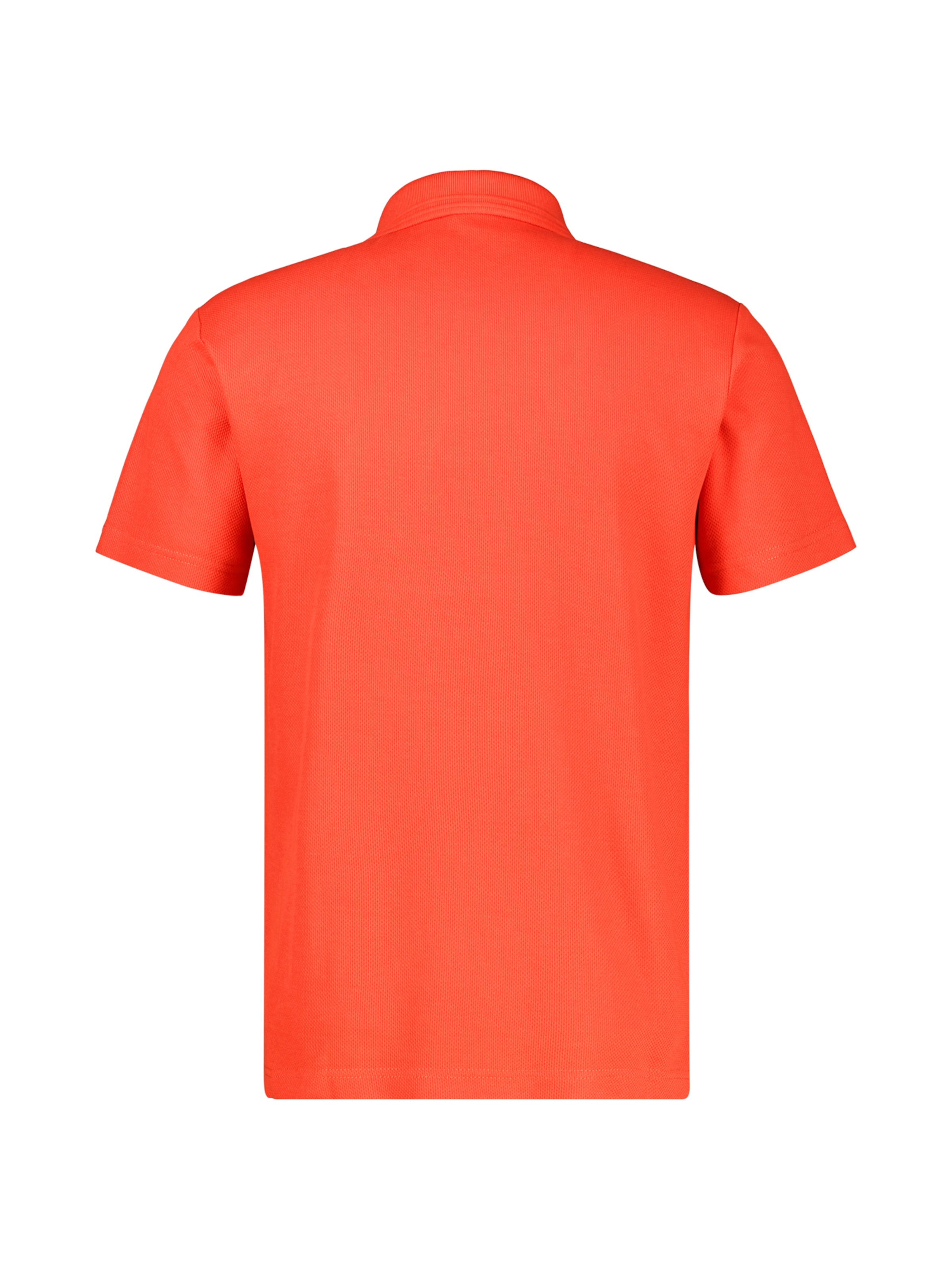 LERROS Poloshirt mit Waffelstruktur aus 100 % Baumwolle in Rot