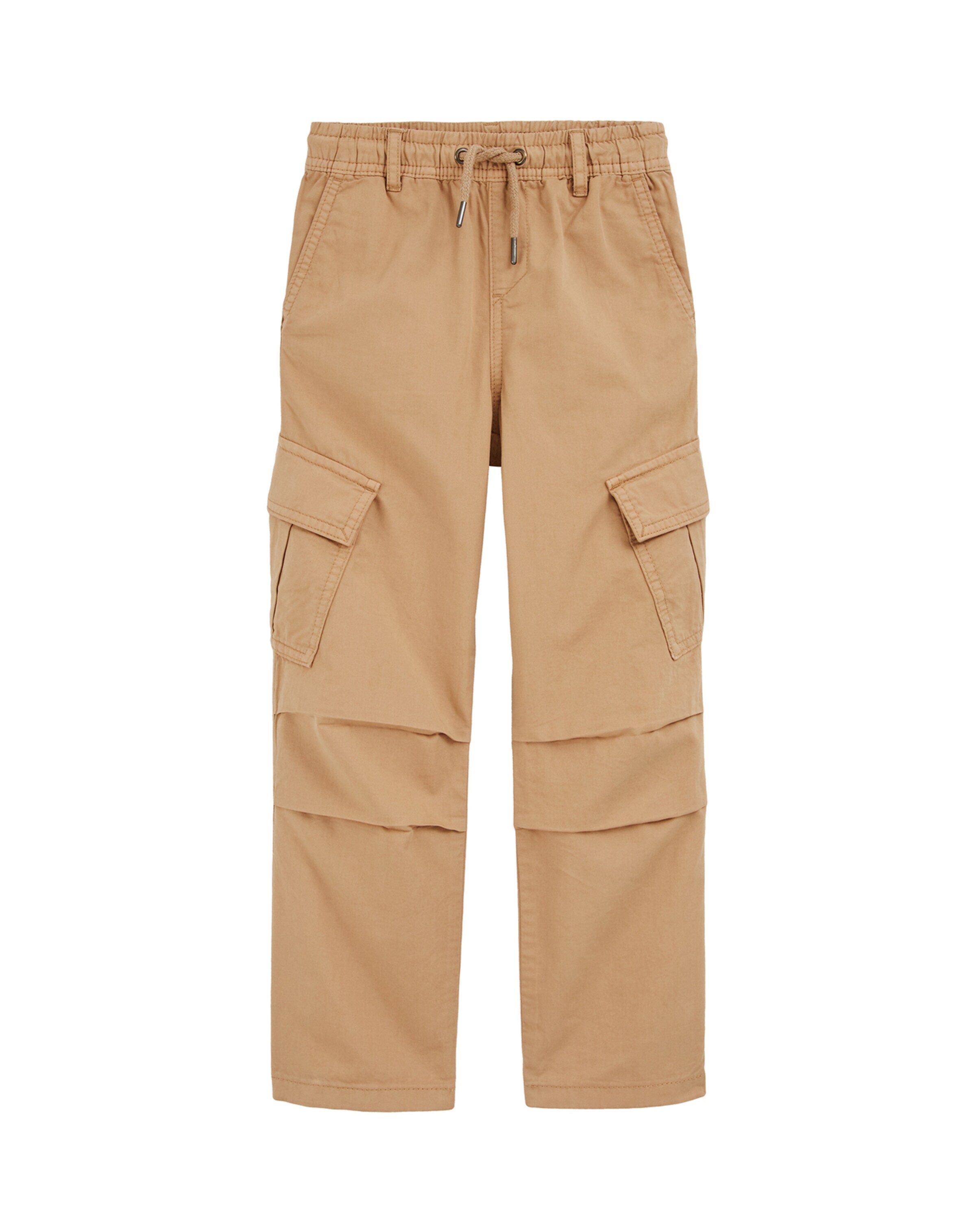 WE Fashion Normální Kalhoty – hnědá: přední strana