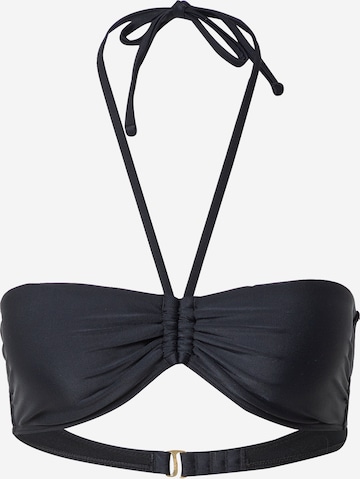 HOLLISTER Bikini Top in Black: front