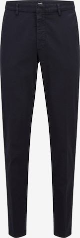 BOSS Black Slim fit Chino Pants 'Kaito' in Blue: front