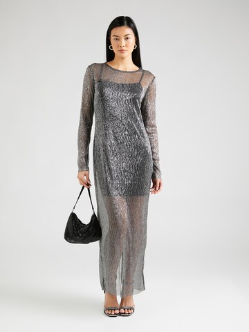 Gina Tricot Kleid in Silber: predná strana