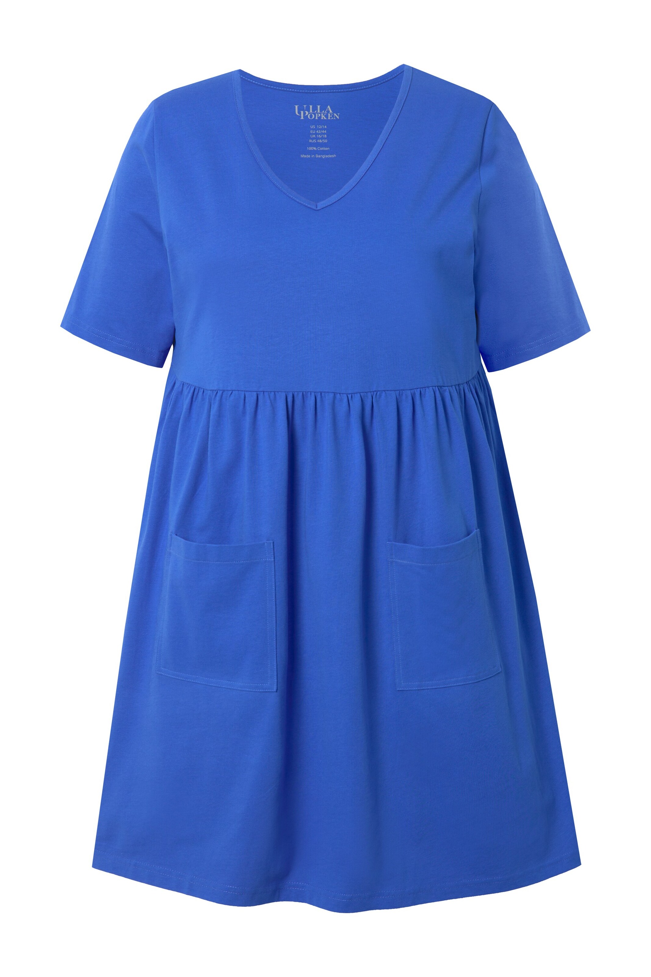 Ulla Popken Kleid in Blau: Vorderseite