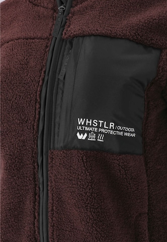 Whistler Athletic Fleece Jacket 'Sprocket' in Brown